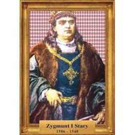 Królowie Polski portret Zygmunt Stary