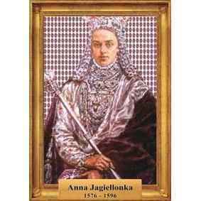 Królowie Polski portret Anna Jagiellonka