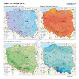 Mapa Polska - Mapy klimatyczne Polski