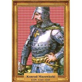 Królowie Polski portret Kondrat Mazowiecki