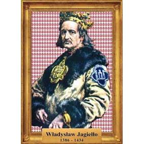 Królowie Polski portret Władysław Jagiełło