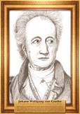Portrety pisarzy Wolfgang Goethe