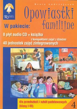Opowiastki familijne 8 x CD audio + książka z konspektami