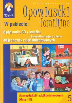 Opowiastki familijne 8 x CD audio + książka z konspektami